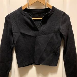 Cropped brandy Melville sweater